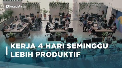 Negara Dengan Aturan Kerja 4 Hari Seminggu | Katadata Indonesia