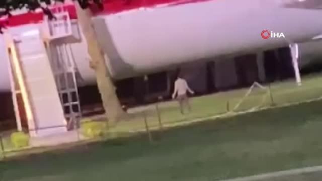 Sakarya'da ilginç olay...Alkollü şahıs uçak ile...