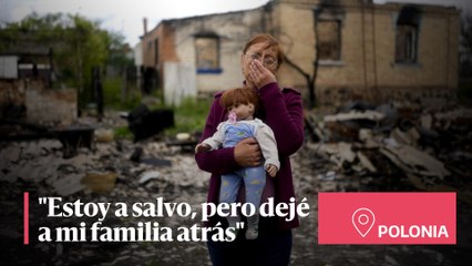 Con ansiedad y estrés tras pasar semanas en un búnker: así llegan los refugiados ucranianos a Polonia