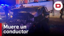 Muere un conductor al chocar contra la fachada de un edificio en Fuencarral, Madrid