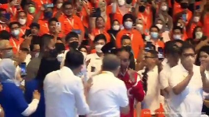 Presiden Jokowi Bersilaturahmi dengan Alumni Penerima Kartu Prakerja di Kab.Bogor