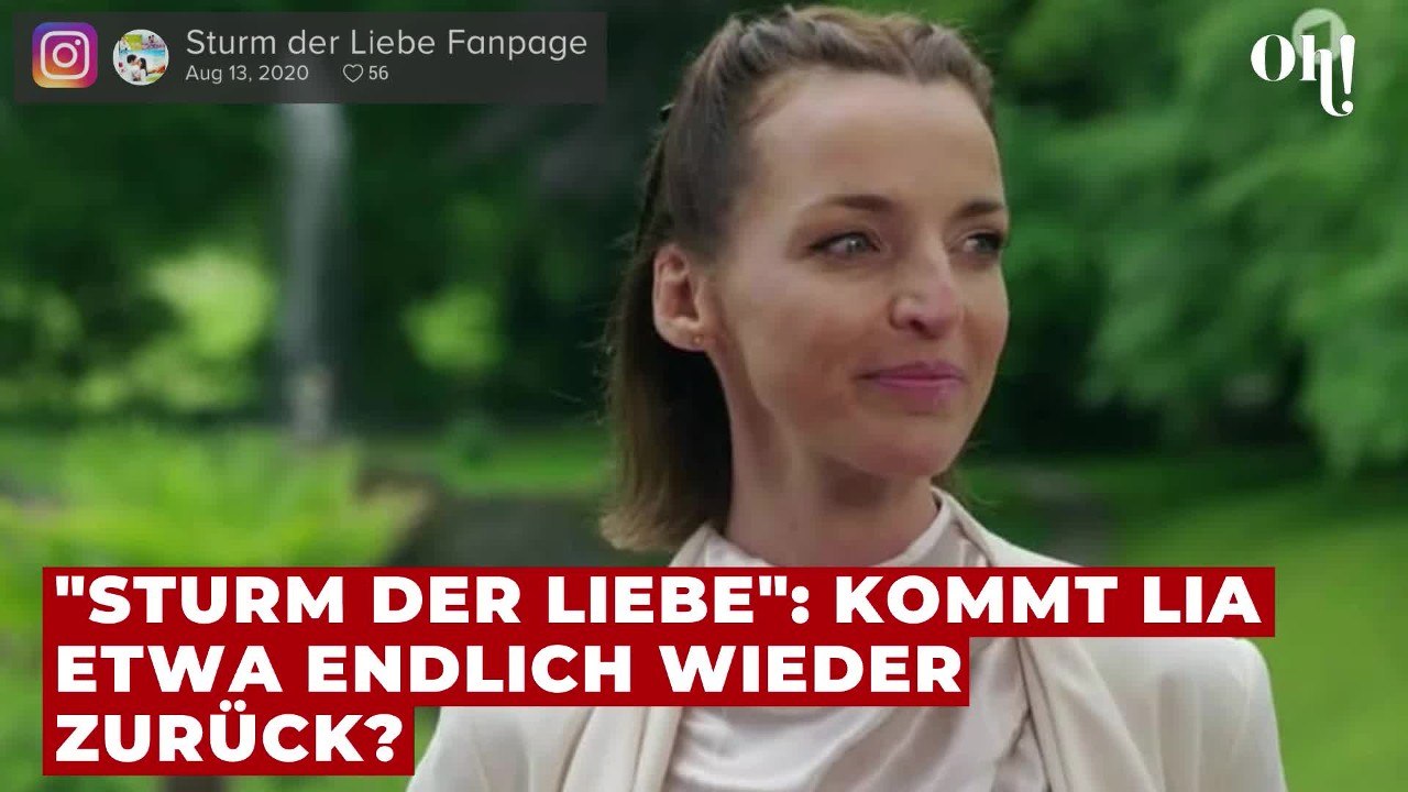 "Sturm der Liebe": Kommt Lia etwa endlich zurück?