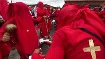 Los Diablos de Yare en Venezuela celebran con bailes y tambores el Corpus Christi