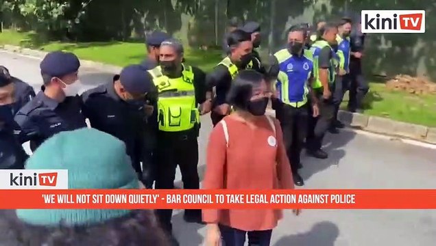'We will not sit down quietly' - Bar Council to take legal action against police