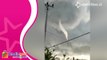 Detik-detik Angin Tornado Terjang Permukiman Warga di Maros, Puluhan Rumah Rusak