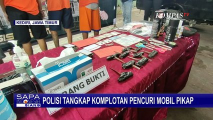 Polisi Tangkap Komplotan Pencuri Spesialis Mobil Pick-Up, Hasil Curian Dijual ke Desa-desa