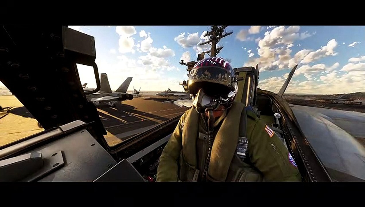 Microsoft Flight Simulator - Top Gun Maverick trailer