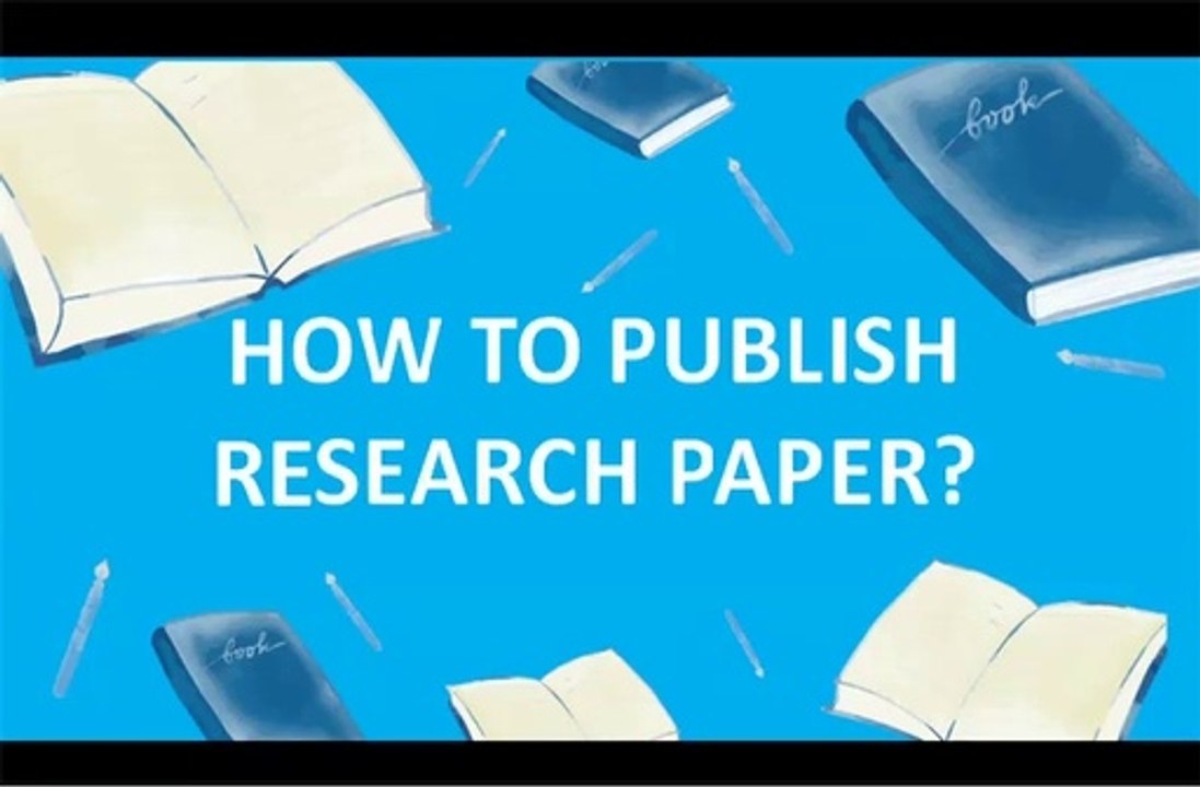 how to publish research