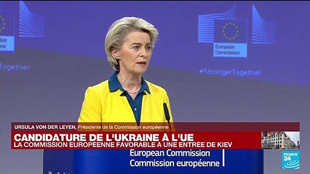 Bruxelles recommande d’accorder à l’Ukraine et à la Moldavie le statut de candidat à l’UE