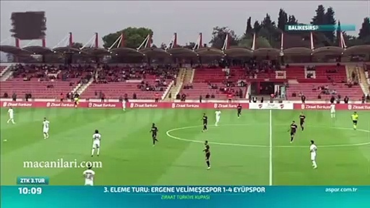 Balıkesirspor 0-1 Vanspor FK [HD] 24.09.2019- 2019-2020 Turkish Cup 3rd Round