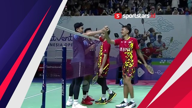 Simak Panasnya Duel Saudara Fajar/Rian dan Fikri/Bagas
