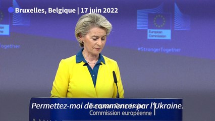 Ukraine: la Commission européenne favorable à un statut de candidat à l'UE