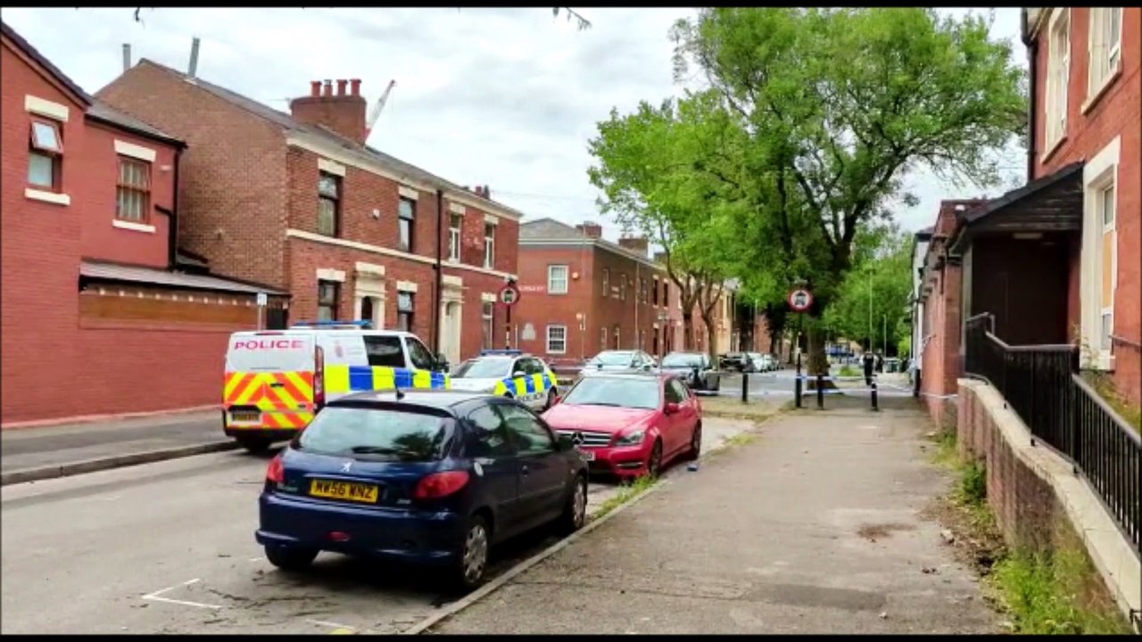Scene of stabbing in Preston video Dailymotion