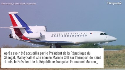Emmanuel Macron en Ukraine : rares images de l'intérieur son luxueux avion présidentiel