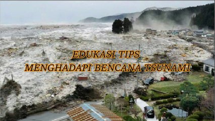 EDUKASI TIPS DALAM MENGHADAPI  BENCANA TSUNAMI