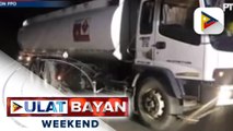 Oil tanker na na-hijack sa Sariaya, Quezon, na-recover ng pulis; Isa sa tatlong suspects, arestado