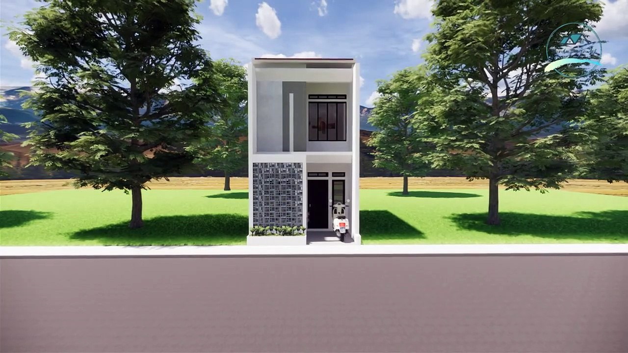 Wow..!!! Rumah Di Lahan Sempit Bisa Begini??? Kok Bisa?? | Desain Rumah Ukuran 4x8 Meter