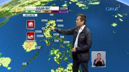Ilang bahagi ng bansa, uulanin sa weekends dahil sa ITCZ at localized thunderstorms | 24 Oras