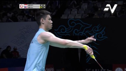 Lee Zii Jia mara ke separuh akhir Terbuka Indonesia dalam aksi PENUH DRAMATIK