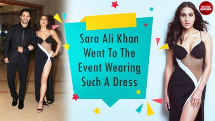 Sara Ali Khan Went To The Event Wearing Such A Dress | Sara Ali Khan Look | Bollywood Gupshup