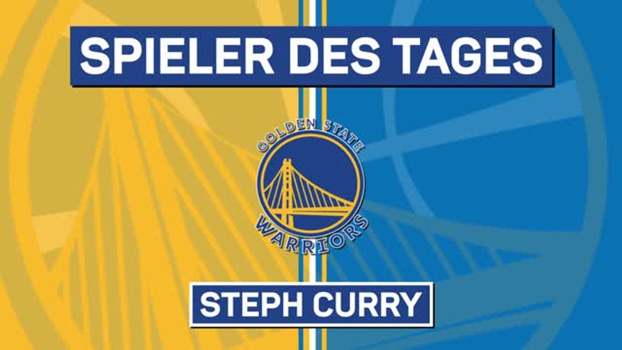 NBA Spieler des Tages - Stephen Curry