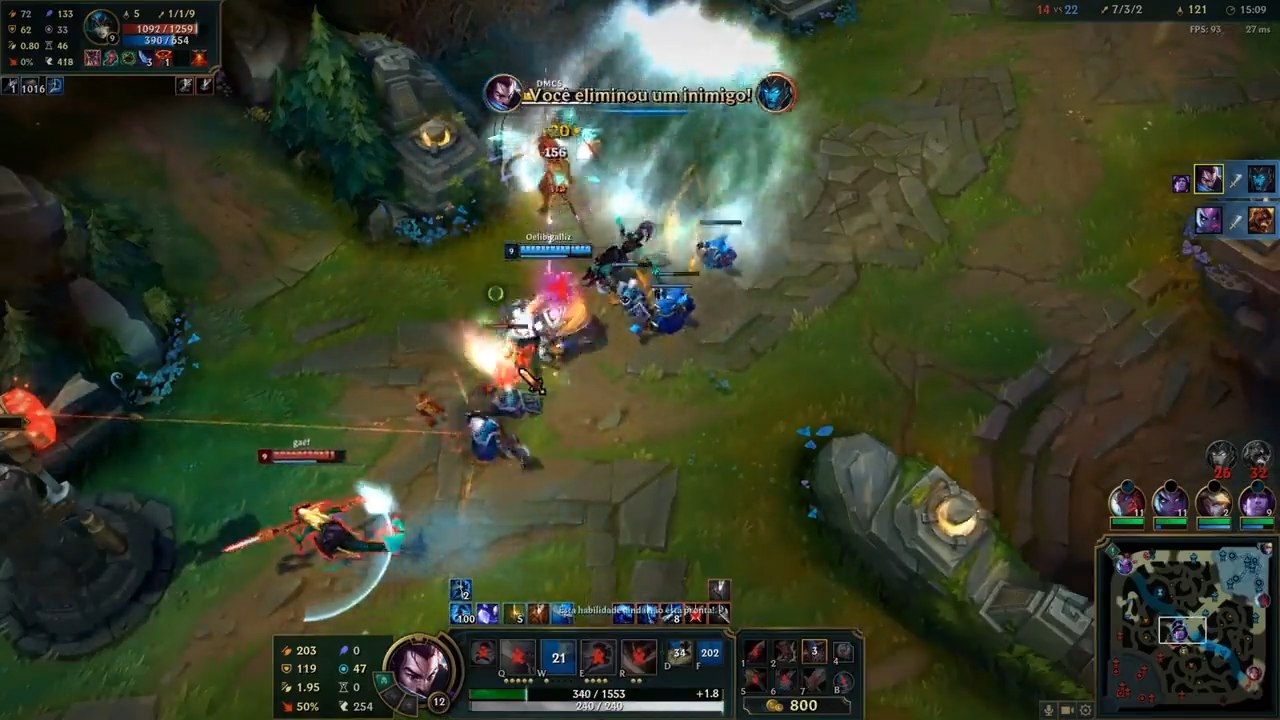 Yasuo dash au travers des murs