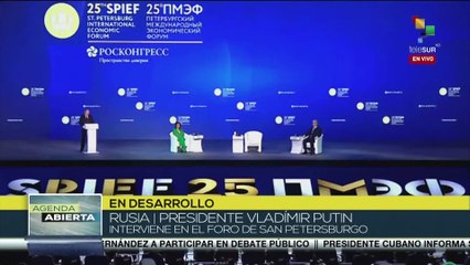 Pdte. Vladímir Putin: La subida de precios se observa desde mucho antes de la operación en Ucrania