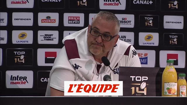 Urios : « J'ai soulevé une tempête » - Rugby - Top 14 - UBB
