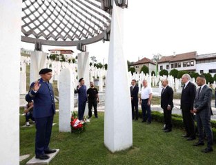 SARAYBOSNA - Çavuşoğlu, Bosna Hersek Yüksek Temsilcisi Schmidt ile görüştü (2)
