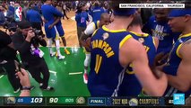 Warriors beat Celtics 103-90 to win 4th NBA title in 8 years