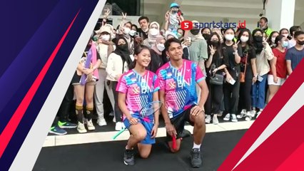 Putri KW dan Chico Aura Main Bareng Badminton Lovers di Istora Senayan