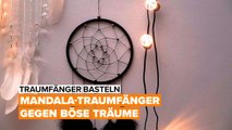 Ein Mandala-Traumfänger für einen erholsamen Schlaf