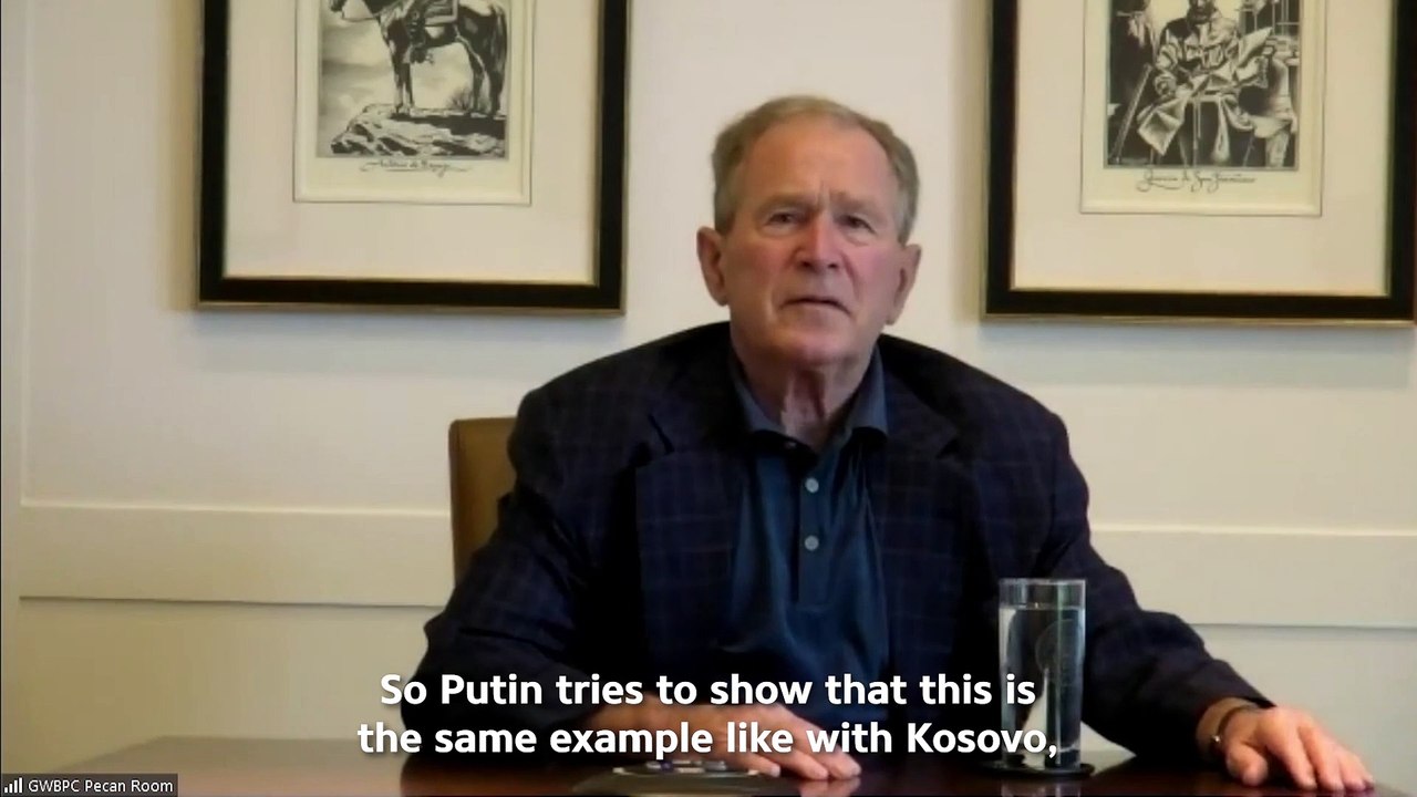 Prank with George Bush