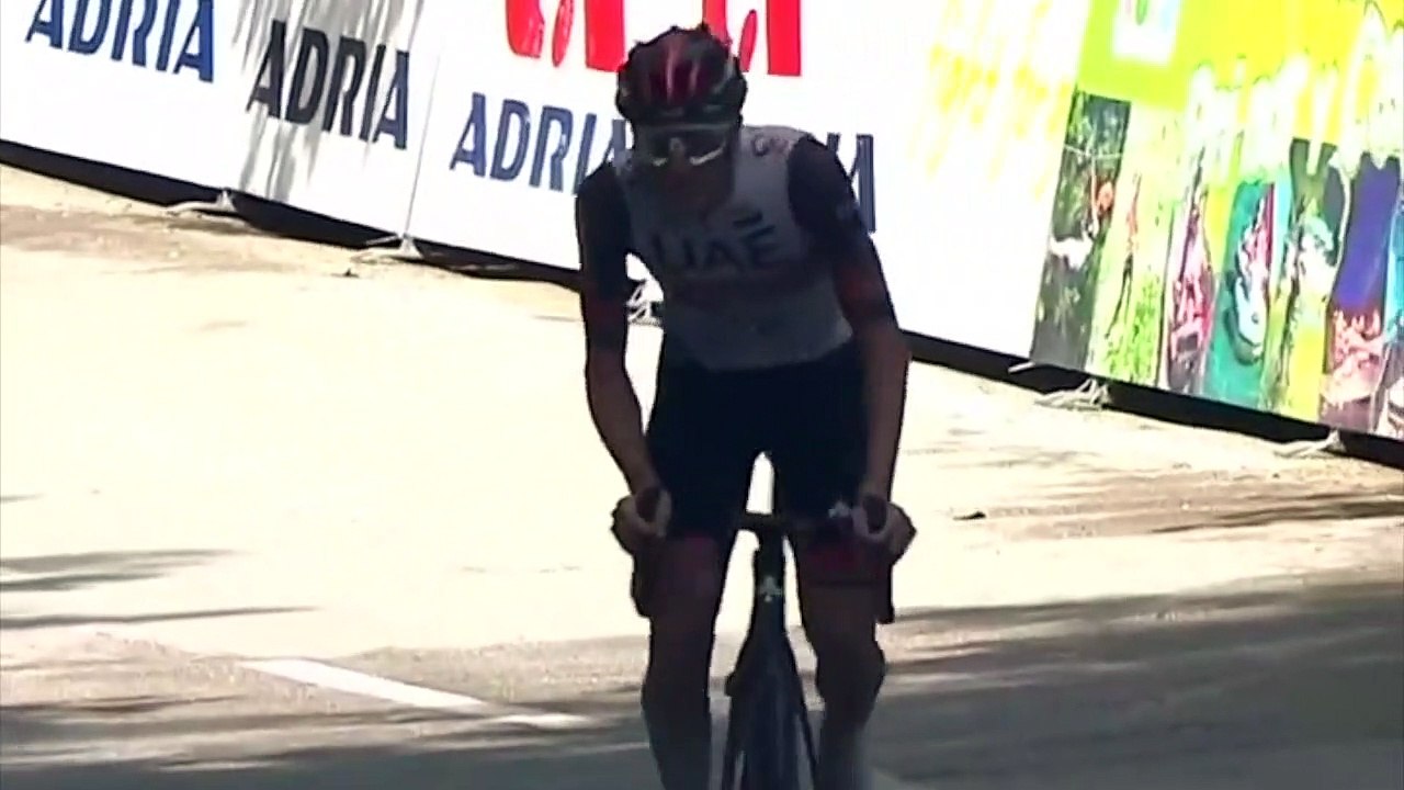 Tour de Slovénie 2022 - Tadej Pogacar : "I think we couldn't have had a better day for our team UAE Team Emirates"