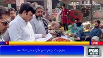 ڈپٹی کمشنر احمد کمال مان کا سبزی و فروٹ منڈی کا دورہ،   اشیاء کےمعیاراورقیمتوں کا جائزہ لیا