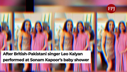 Leo Kalyan was trolled for singing at Sonam Kapoor’s baby shower. Here is what he said