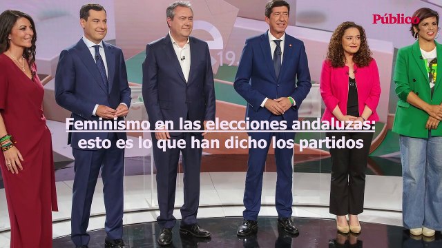 Feminismo en las elecciones andaluzas: esto es lo que han dicho los partidos