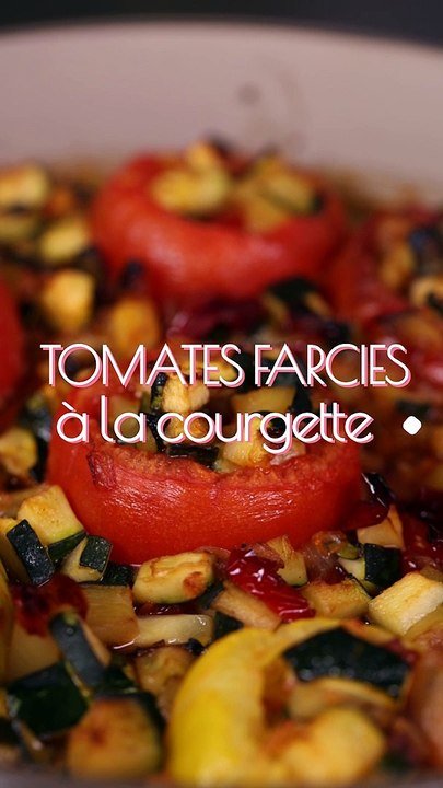 CUISINE ACTUELLE - Tomates farcies à la courgette