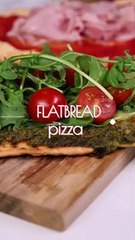 Flatbread pizza