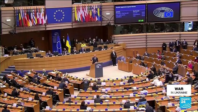 EU backs Ukraine's membership bid to 'live the European dream'