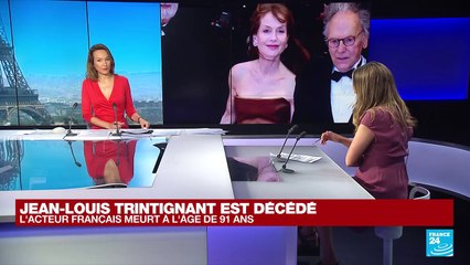 Retour sur la carrière de Jean-Louis Trintignant, figure incontournable du cinéma français