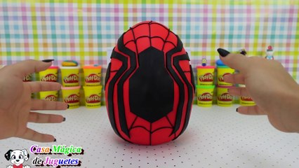 Huevo Sorpresa de Spiderman Sin Regreso a Casa de Plastilina Hombre Araña 2021