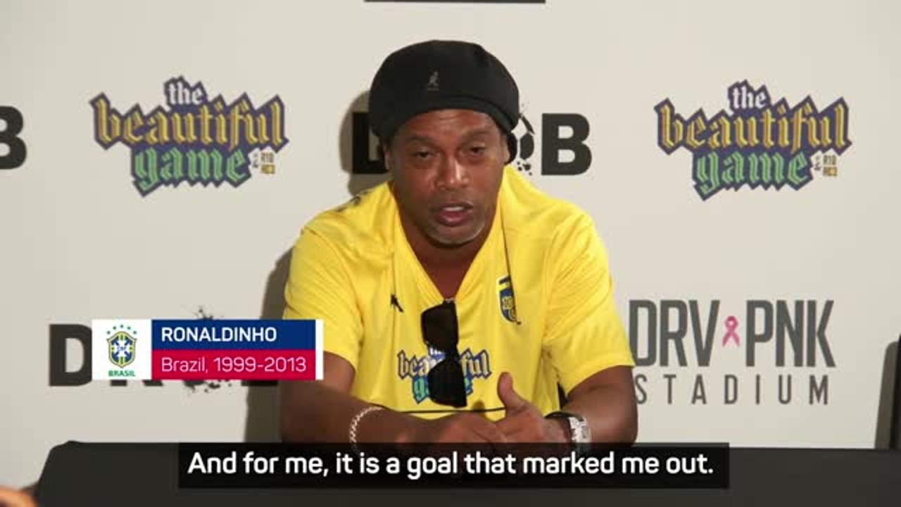 2002 World Cup goal against England 'marked me out' - Ronaldinho