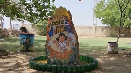 Good news: Park made with waste materials in Jodhpur