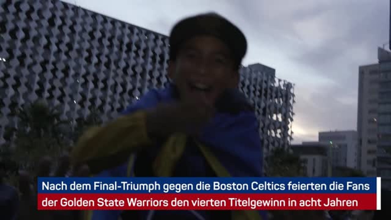 “Er ist der Beste!” - Fans feiern Finals-MVP Curry