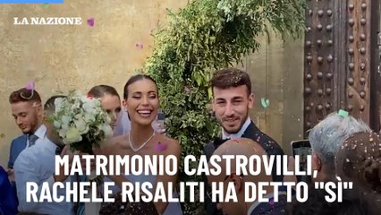 Matrimonio Castrovilli, Rachele Risaliti ha detto "sì"