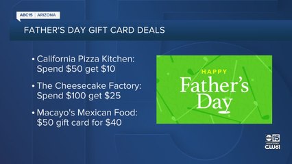 Father's Day deals around the Valley