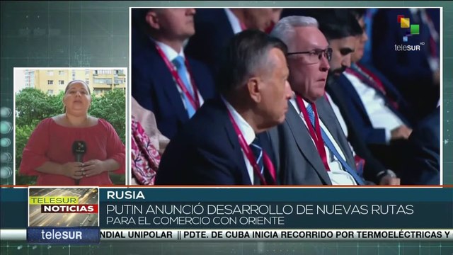 Presidente Vladímir Putin afirma que Rusia afianzará cooperación con naciones no hostiles