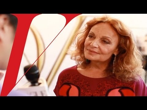 Interview Diane von Fürstenberg New York Fashion Week Fall/Winter 2014