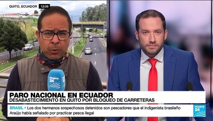 Informe desde Quito: así se vive el paro nacional en Ecuador